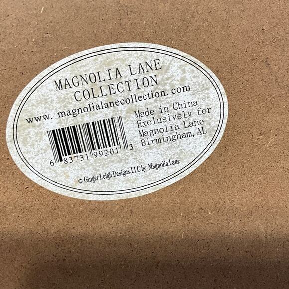 Magnolia Lane "Cherish" 4"X6" Picture Wall Hanging Wooden Base 15"X9" Decoration - Picture 4 of 7